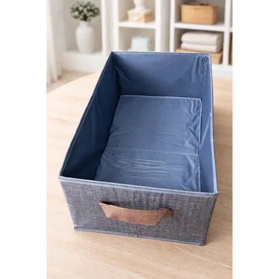 Kit Caixa Organizadora Impermeável Dobrável Para Roupas Briquedos Viagem Embalagem Reutilizável