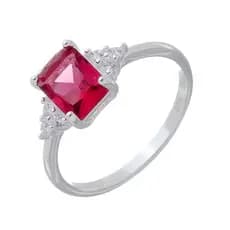 Anel Prata 925 Formatura Rosa Pink Zircônia Feminino