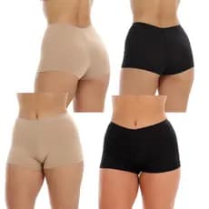 Kit 2 Short Anágua Segunda Pele Feminina Para Usar Debaixo Do Vestido Sem Marcar Shortinho Curto