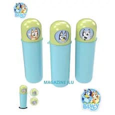 Porta Escova Dente Dental Ludico Bluey Estojo Escolar Lancheira Passeio Plasútil Infantil Escola