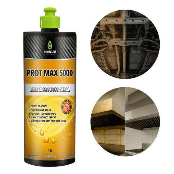 Prot Max 5000 Protelim Lavagem Sem Toque Limpador Multiuso