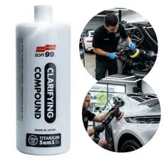 Composto Polidor 3 em1 Clarifying Titanium Soft99 1 Litro