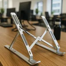 Suporte Apoio De Notebook Aluminio Laptop Compacto Articulado Home Office
