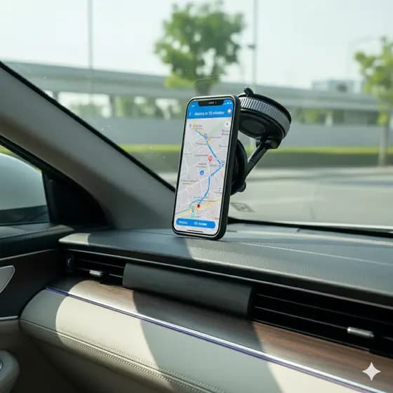 Suporte Magnético Veicular Premium 360°para Celular