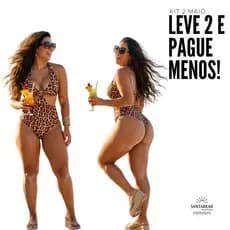 MAIO FEMININO FIO DUPLO ENGANA MAMAE ANIMAL PRINT ONÇA E PRETO COM  BOJO VERAO PROMOÇAO 2026 FORRADO