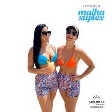 SAIDA DE PRAIA SHORTINHO EM MALHA COM BASTANTE ELASTICIDADE CASUAL E PRAIA COM BOLSINHO FRESCO VERAO