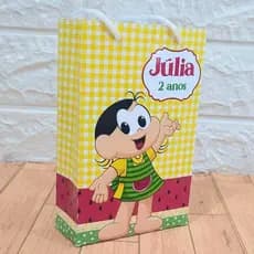 Sacolinha Personalizada - MAGALI - Sacolinha Surpresa | Lembrancinha Festa | Pegue e Monte.