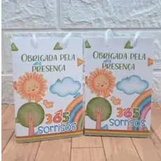 Sacolinha Personalizada - RAIO DE SOL VARIADOS - Sacolinha Surpresa | Lembrancinha Festa | Pegue e Monte.