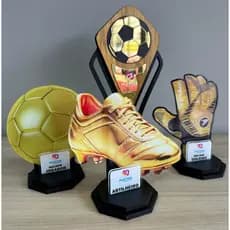 Troféu Melhor Goleiro Artilheiro Melhor Jogador  Campeão
