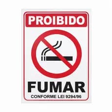 Placas Proibido Sinalização Estabelecimentos Garagens 5 Placas