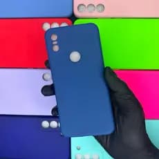 Kit Capa + Pelicula 3D ou Somente 1 capinha Para Motorola Moto One Capinha Aveludada Case