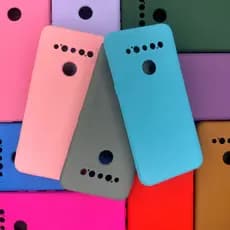 Kit Capa + Película 3D Para LG K61 Ou apenas capinha silicone Aveludado