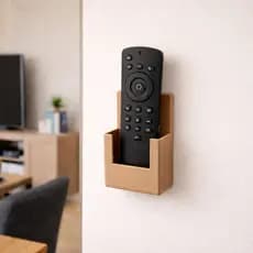 Suporte de Controle Remoto Porta Controle Universal Parede Com Dupla Face Organizador TV Fire Stick