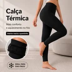 Calça Térmica Feminina Roupa De Frio Intenso Segunda Pele Legging Feminino