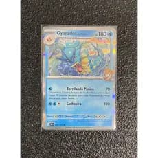 Carta Gyarados da Misty Foil 049/182 + 5 Cartas Brilhantes aleatórias diferentes Originais