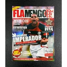 Revista Fla #1 - Exclusivo Adriano Imperador com pôster