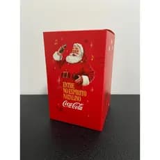 Lata de Natal Carrossel Coca-Cola - Item colecionável limitado Original