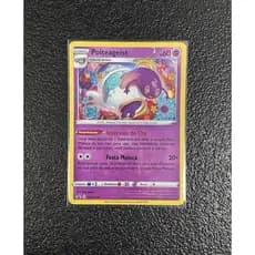 Carta Polteageist foil promo SWSH081 em Português + 5 cartas brilhantes aleatórias diferentes