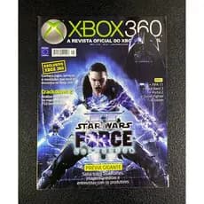 Revista Xbox 360 Star Wars The Force Unleashed - Volume 45 - Editora Europa