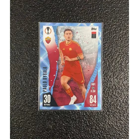Carta Paulo Dybala #360 Atacante + 5 Cartas aleatórias diferentes Topps
