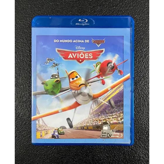 Blu Ray Aviões - animação do mundo de Carros