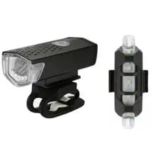 Kit Lanterna E Farol Bicicleta Luz Ultra Led A Prova D'água