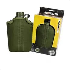 Cantil Plástico 900ML Militar Nautika, Trilha, Camping