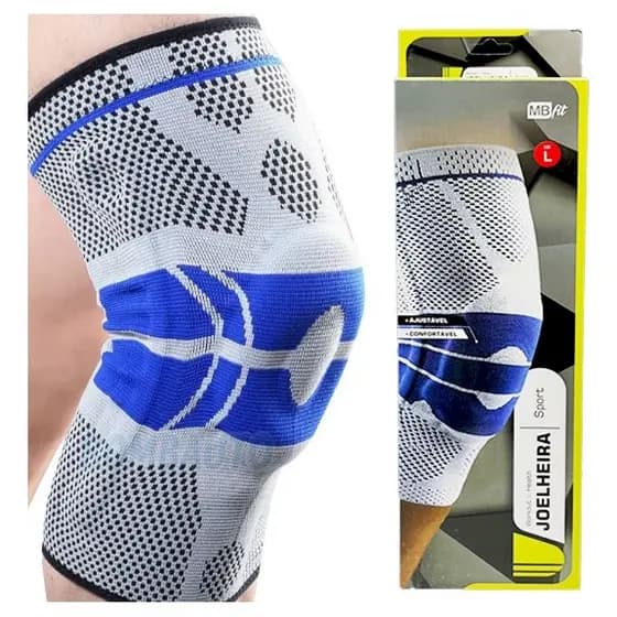 Joelheira Crossfit 3d Compressão C/ Gel Ortopédica