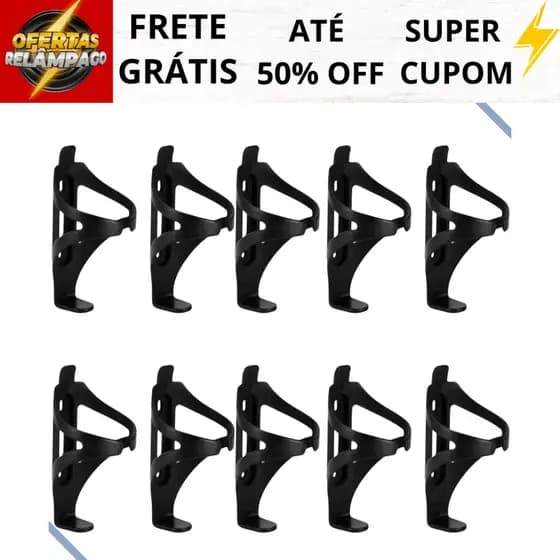 Kit 10 Suportes Garrafa Hidratação P/Bike MTB/Speed B-Twin