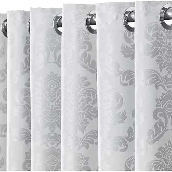 Cortina Jacquard Palha Sala E Quarto 4,00 mts X 2,60mts Tecido Importado