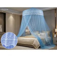 Mosquiteiro Indiano de Teto Gigante 14 Metros Casal Box Queen King com Abertura Lateral Premium