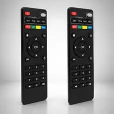 Kit 2 Controles Remoto TV Universal Box MiniMen LO-0094