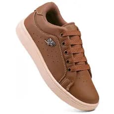 Tênis Infantil Masculino 3F Sapatênis Escolar Casual Logo Metalizada Menino Premium Leve Antiderrapante Batizados
