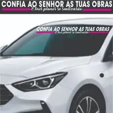 Adesivo para Carro Adesivo Carro Adesivo Automotivo Adesivo Parabrisa Carro Adesivo Evangélico