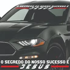 Adesivo para Carro Adesivo Carro Adesivo Automotivo Adesivo Parabrisa Carro Adesivo Evangélico