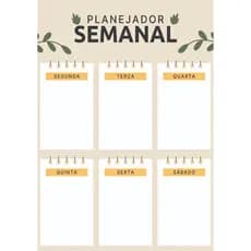 Imã de Geladeira Quadro de Tarefa Semanal com Caneta Escreve e Apaga Planejador Semanal
