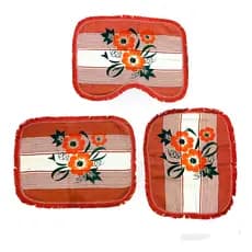 Kit tapete Banheiro Jogo De tapete 3 Peças Decoração Banheiro Atacado Promoção Tapete Box Banheiro Casa Revenda Barato