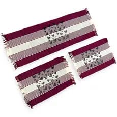 Tapete Para Cozinha Jogo Kit Conjunto De Passadeira Com 3 Peças Estampado Algodão Decoração Casa Tear Jogo De cozinha kit Tapete e Passadeira 3 Peças Atacado Barato