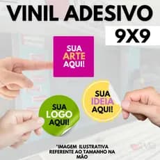 Adesivos 9x9 cm Personalizados Em Vinil à Prova Dágua Branco Ou Transparente Rótulo Etiqueta Adesiva
