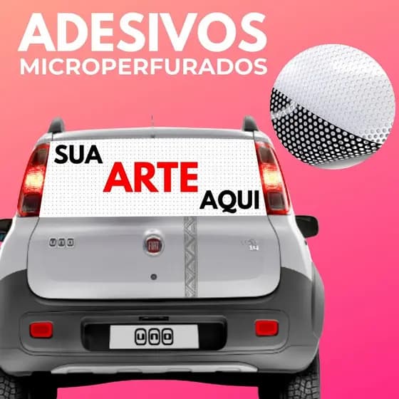Adesivos Perfurite Adesivo Perfurado Personalizado e Vidros em Geral
