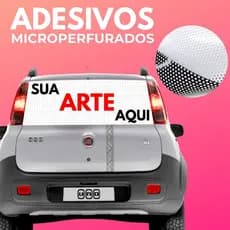 Adesivos Perfurite Adesivo Perfurado Personalizado e Vidros em Geral