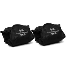 (PAR) Tornozeleira Caneleira de Peso 5kg para Exercícios academia treino fitness