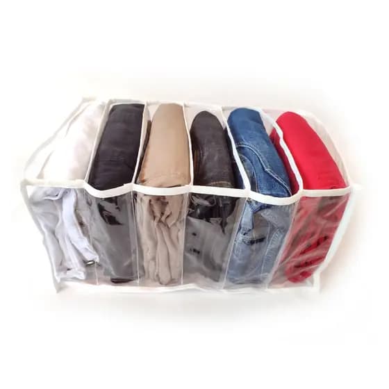 Kit8 Colmeia organizadora de calça jeans ou toalhas banho para guarda roupas 20x25x40cm
