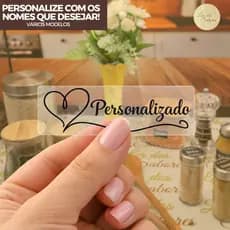 Etiquetas Adesivos Personalizados Para Potes Temperos e Mantimentos Vinil Resistente A Prova D'água