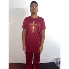 Conjunto masculino Cruz