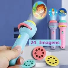 Lanternas Projeção Infantil 24 imagens Divertidas