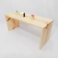 Mesa infantil Rústica mesa para crianças mesa de canto mesa para quarto infantil
