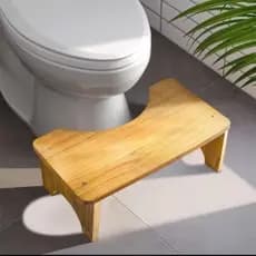 Banquinho para Banheiro banco para sanitário banquinho do coco 17x45x24,5 Suporta até 90kg