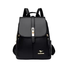 Bolsa Feminina Executiva Fashion em Couro PU Impermeável com Bolso Antifurto