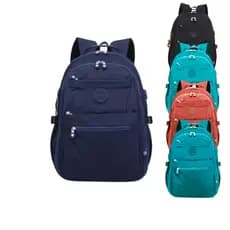 Mochila feminina para Notebook de Nylon Tactel Executiva Escolar Reforçada Faculdade Antifurto